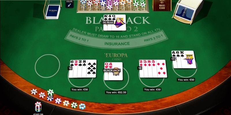 Quy định chung khi đánh Blackjack